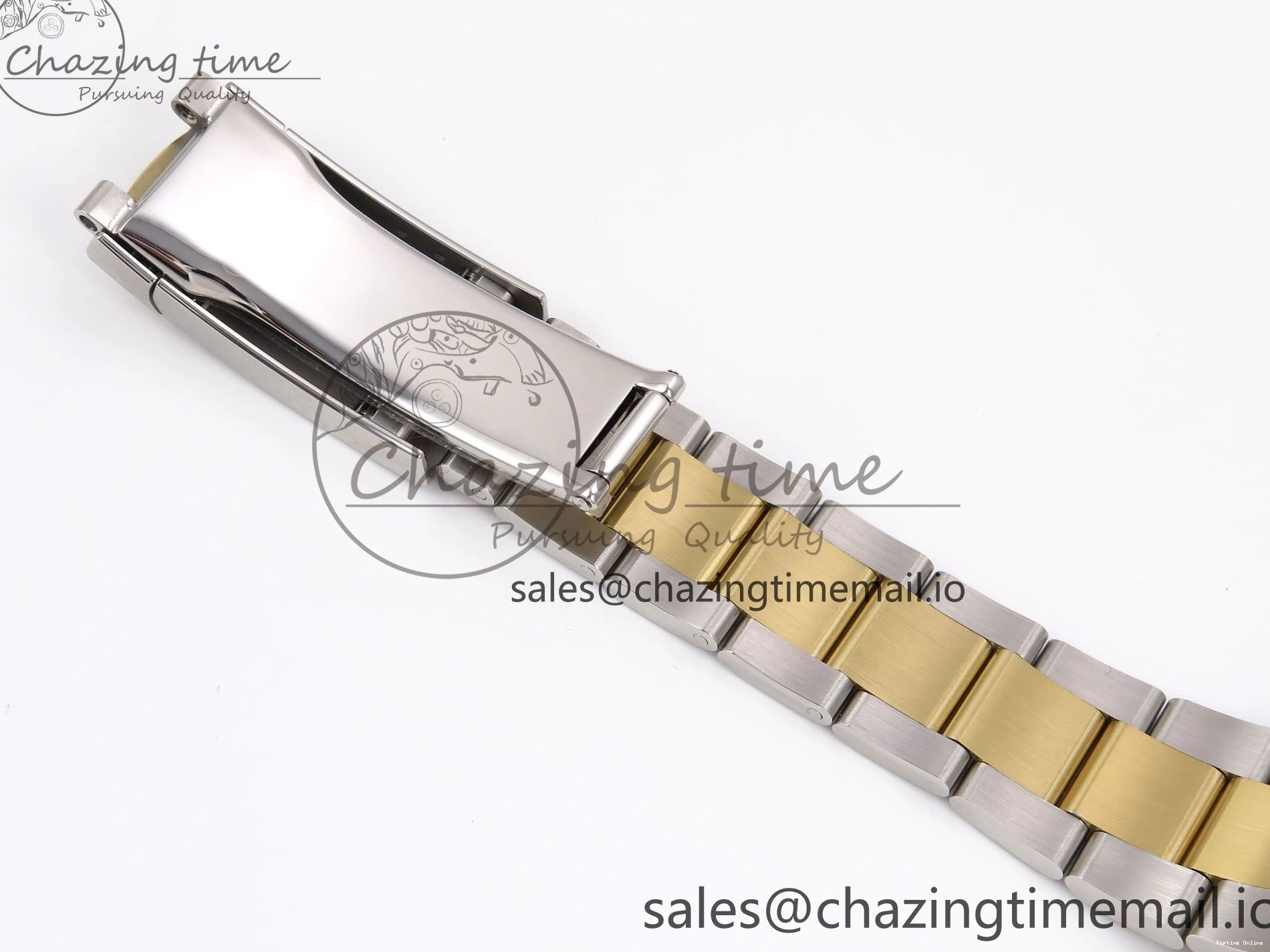 0506 DateJust 41 126333 EWEF Best Edition YG Stick Dial on SS YG Oyster Bracelet A Durable 971